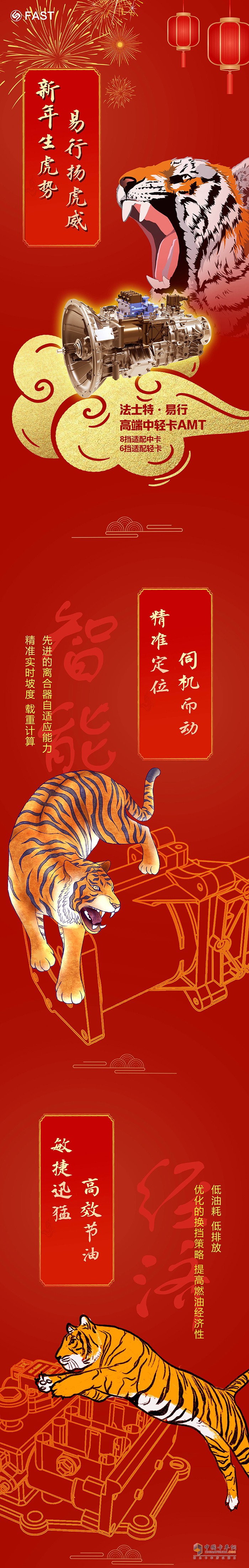 法士特传动系统,易行,变速箱