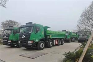 40台已陆续到达上海 大运重卡N6H渣土车为城市建设添砖加瓦