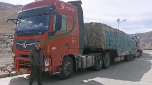 一年半30万公里运输 上海到西藏天龙KX品质可靠