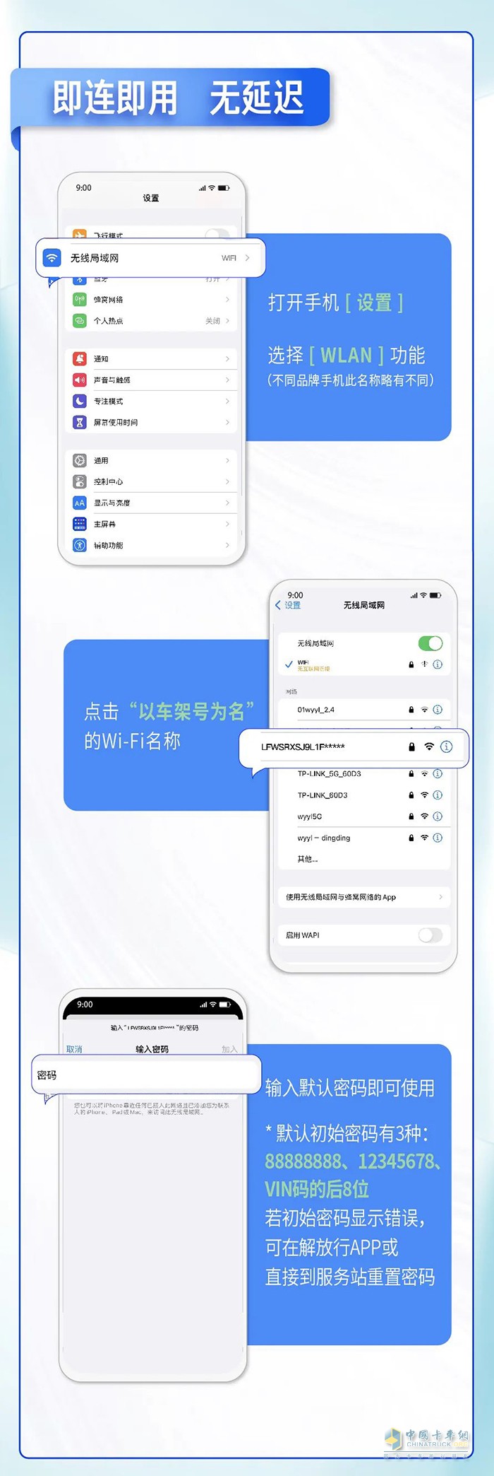 解放车载WiFi 连接方式 套餐价格