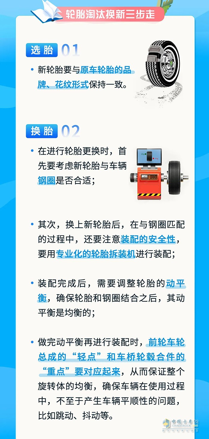 东风商用车 轮胎大学问 选对换对