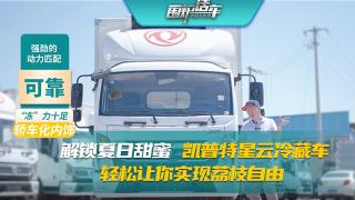 解锁夏日甜蜜 凯普特星云冷藏车轻松让你实现荔枝自由