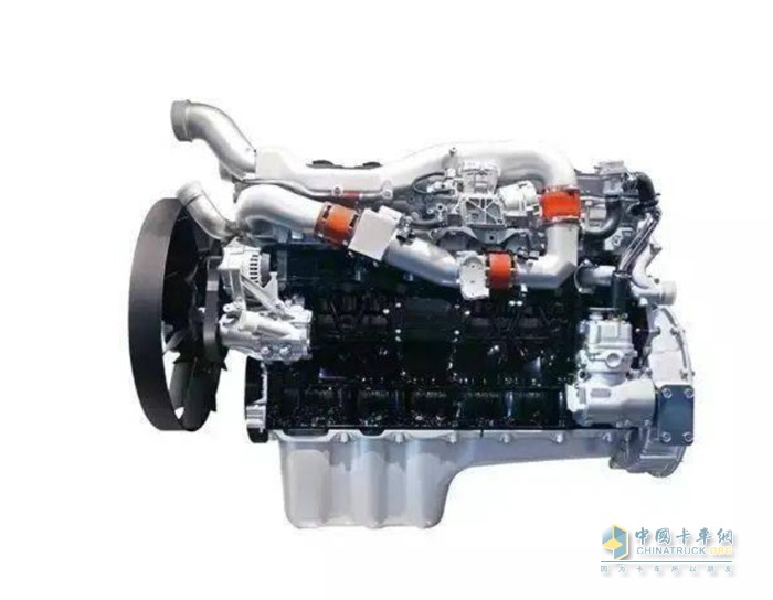 豪瀚N7G燃气车装配的MT13发动机