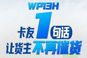 拥有潍柴WP13H发动机，轻松让货主不再催货！