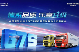 中国重汽汕德卡G7S五城联动上市荣耀起航，开启高效创富新征程