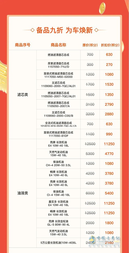 解放卡车领航商城 双重好礼
