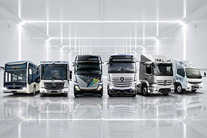 戴姆勒卡车携eActros LongHaul及丰富电动车型阵容亮相IAA 2022