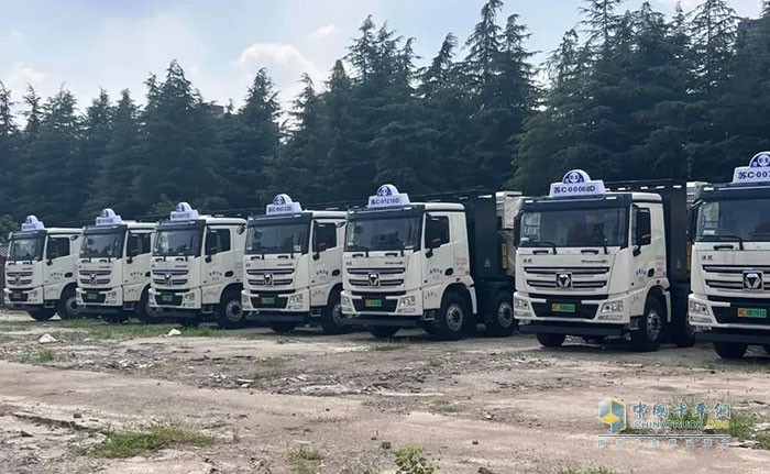 徐工30台充换电渣土车