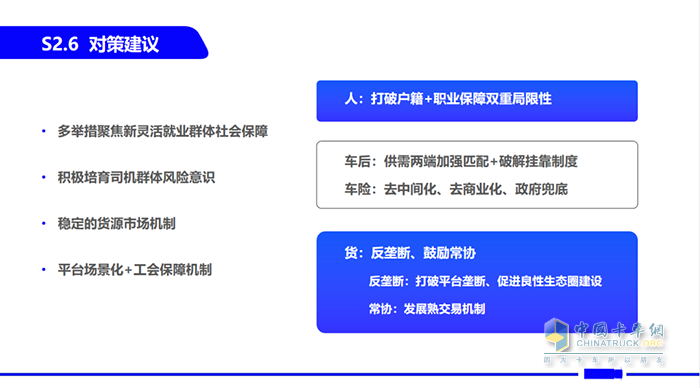 货运 货车司机 中国货车司机权益保障调研报告