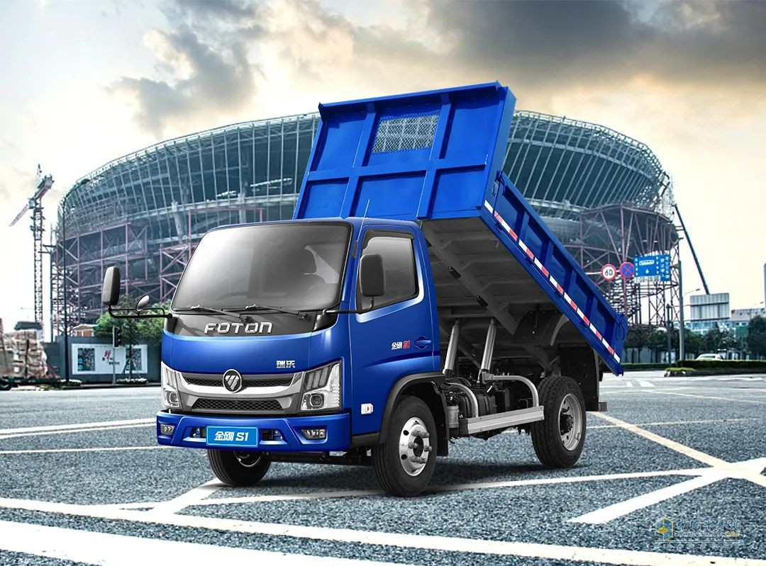 福田瑞沃工程车，X-Truck金刚S1，新蓝牌，国六