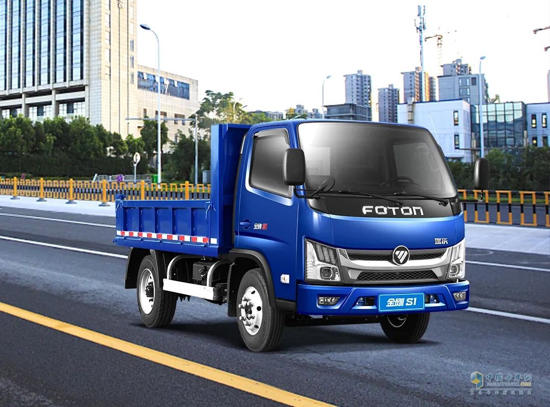 福田瑞沃工程车，X-Truck金刚S1，新蓝牌，国六