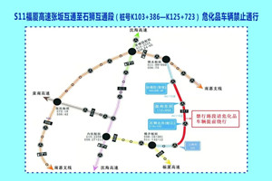 泉州湾大桥、山西静兴高速、甘肃折达公路等地危化品运输车限行提示