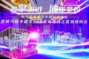 线上秒杀最低96666元 陕汽德龙666自动挡轻卡玩转双12