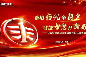 号角吹响！解放动力打响2023营销第一枪!