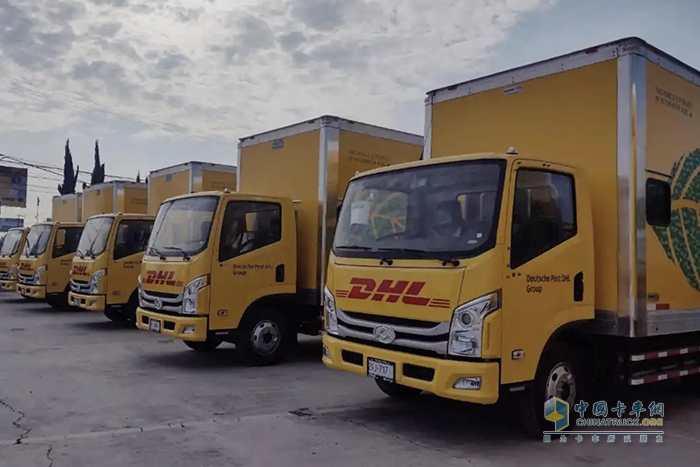 首批EC303纯电轻卡交付DHL 上汽轻卡持续斩获海外大单