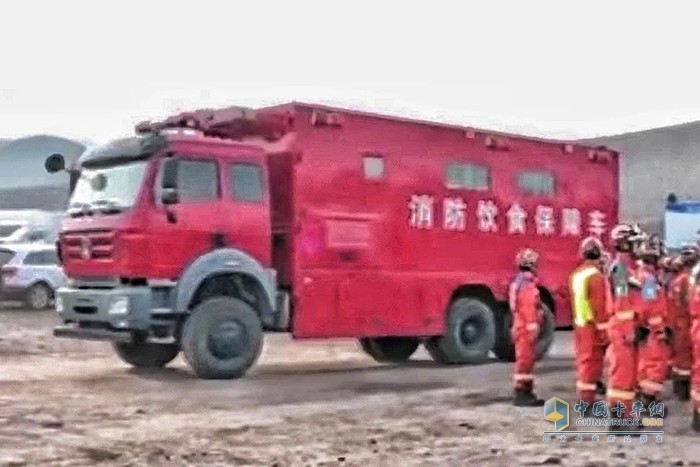 北奔重卡助力内蒙古消防、阿拉善电业局驰援救援一线