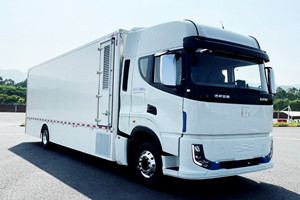 吉利远程商用车“甲醇制氢”厢式运输车来了！
