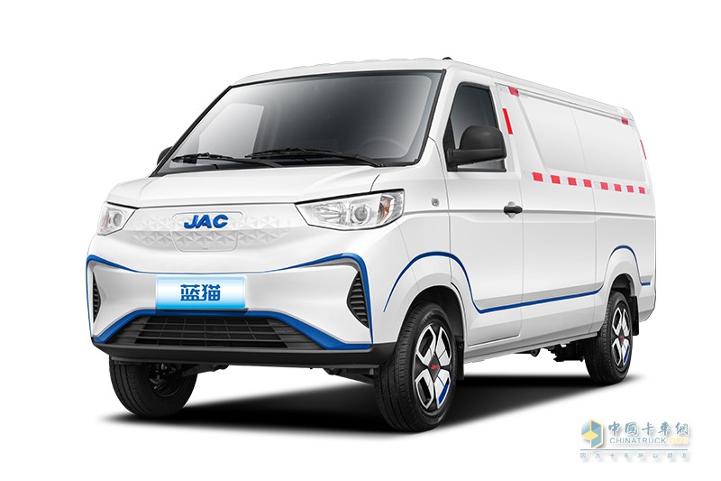 江淮1van 蓝猫M1 2023款 中航旗舰版 2.7T 2座 4.745米纯电动厢式运输车38.64kWh 