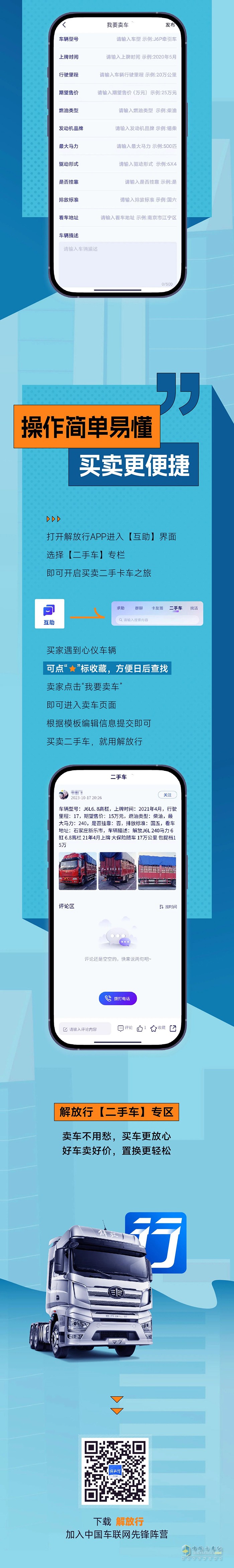 交易无忧，置换轻松，解放行“二手车”专区，让买卖双方更放心