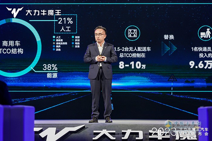大力牛魔王汽车发布了新能源微卡车型大力牛魔王D05，宣称要重新定义微卡，成为微卡市场革新者，打造城配物流全能王。