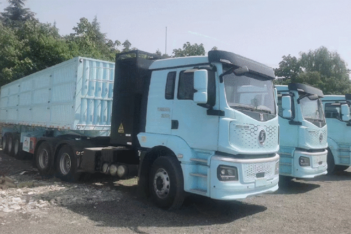 中集·陕汽好牵挂一体化车型全国火热交付