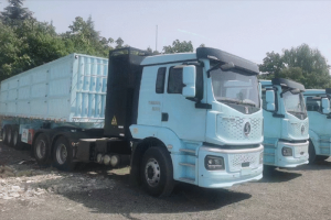 中集·陕汽好牵挂一体化车型全国火热交付