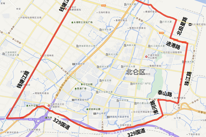 宁波北仑国Ⅳ及以下柴油货车限行