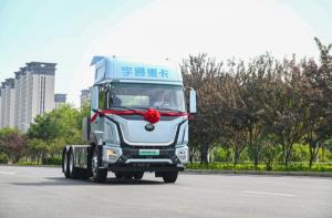 宇通推出600度大电量牵引车 以创新科技全新定义新能源重卡行业