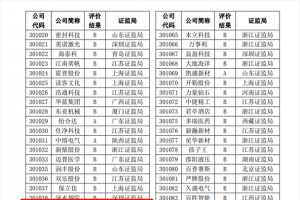 中集车辆再度荣获深交所信息披露A级评级