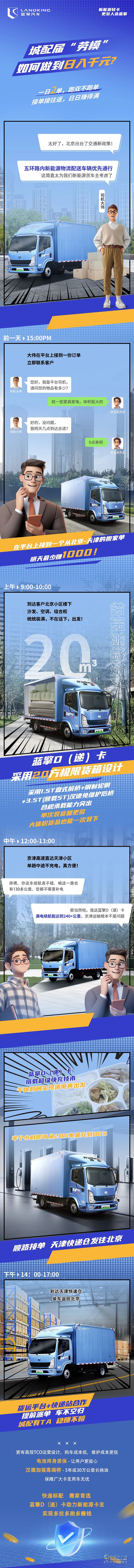 蓝擎轻卡
