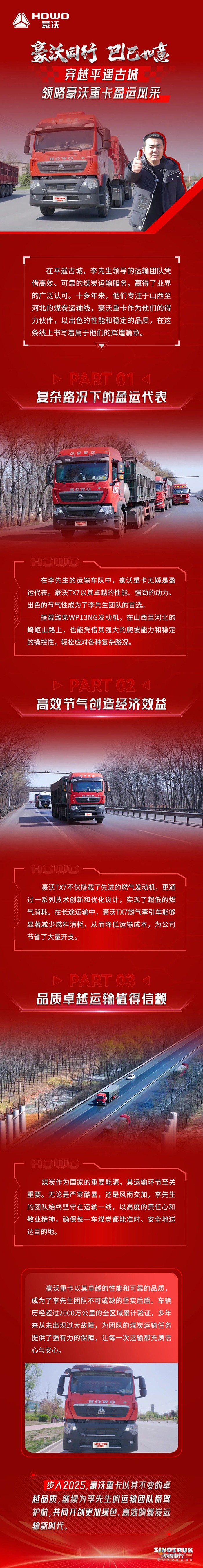中国重汽豪沃重卡