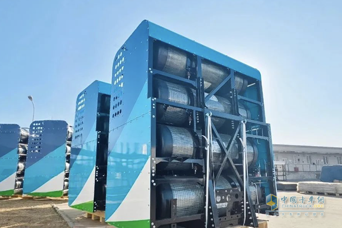 国内首批！荣程新能100辆200KW氢能重卡下线