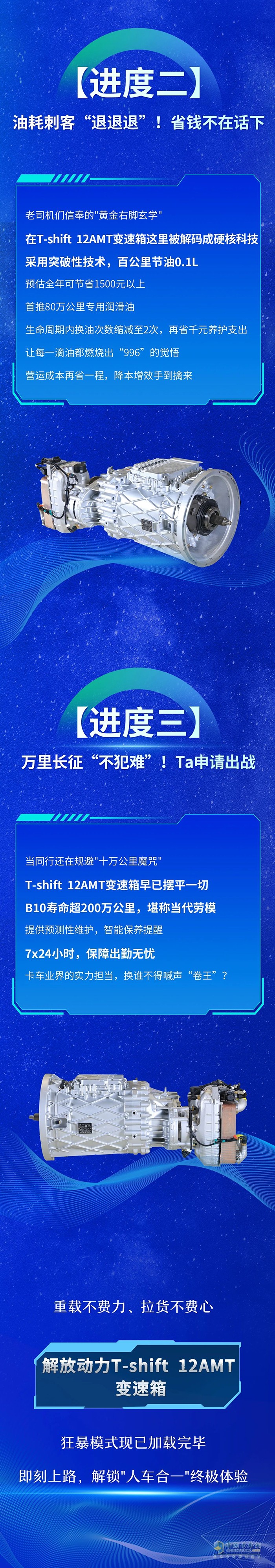 油门踩到底，挡位不摸鱼！解放动力T-shift 12AMT让变速箱“卷王”附体