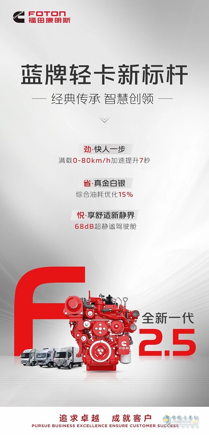 福康F全新一代F2.5，蓝牌轻卡新标杆