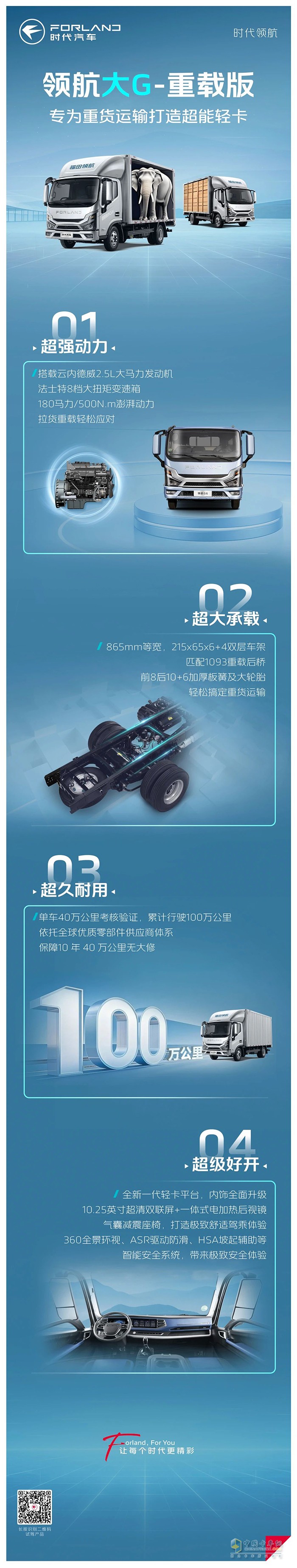 专为重载运输打造超能轻卡！领航大G -重载版重磅来袭