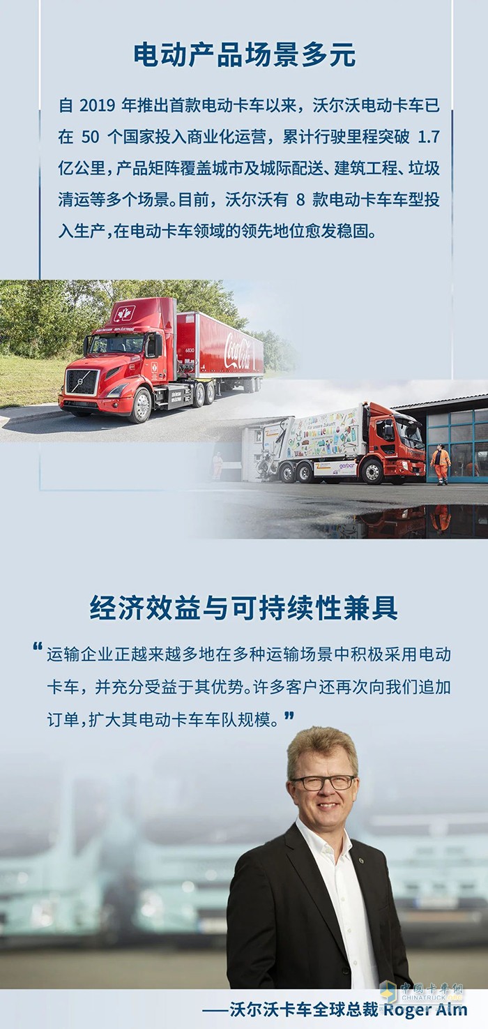 破5000！沃尔沃纯电动卡车交付里程碑达成！