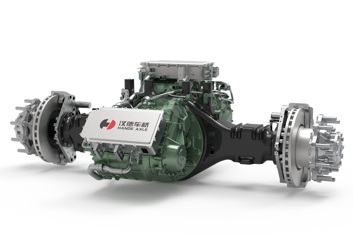 汉德 HDE11.5t 中央双电机减速驱动桥