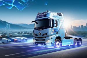 陕汽X6000 WP16NG 720燃气牵引车，燃气王者，助您快人一步赢市场！