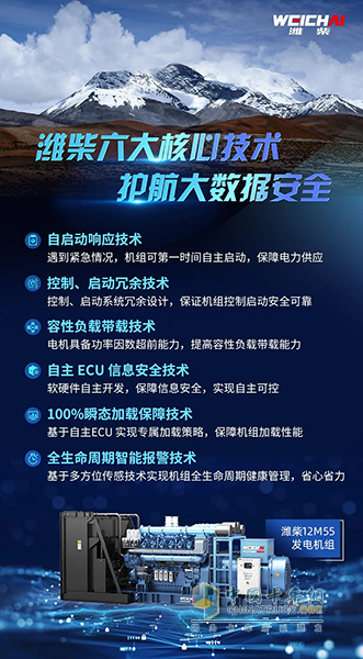 无惧“高反”，潍柴发电机组硬核技术守护大数据安全！