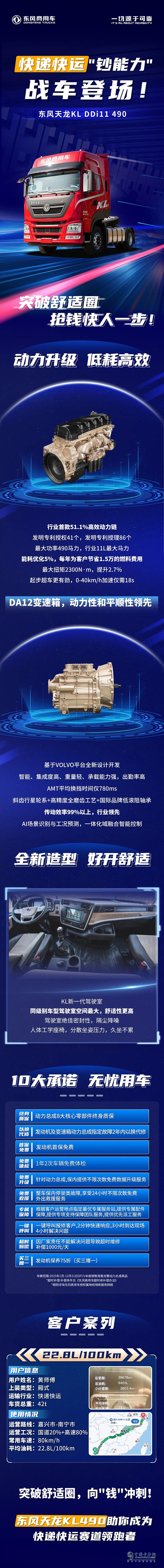 618货运高峰将至？东风天龙KL