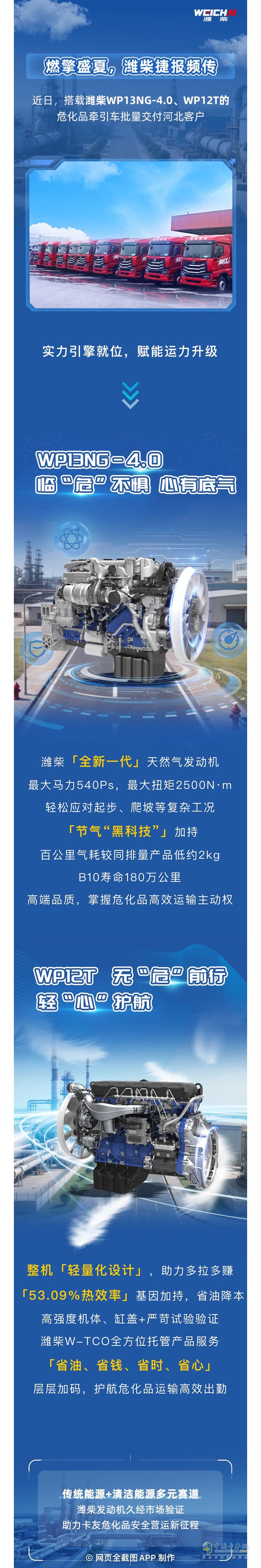 可靠动力再交付！潍柴赋能危化品运输高效升级