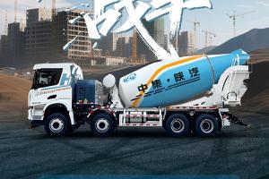 中集·陕汽一体化H6000混动搅拌车，破解运输困局的“王牌战车”