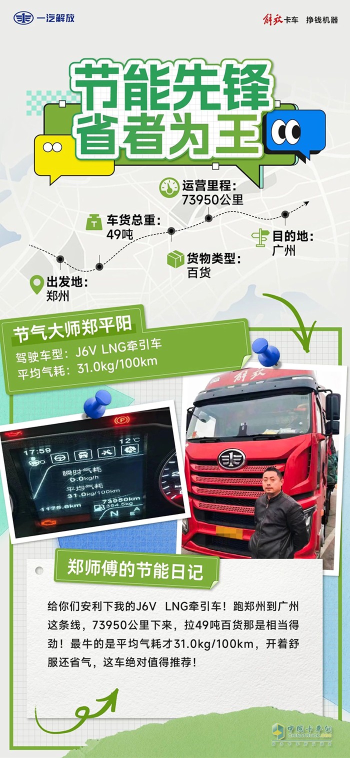 解放J6V一上路，同行都羡慕！