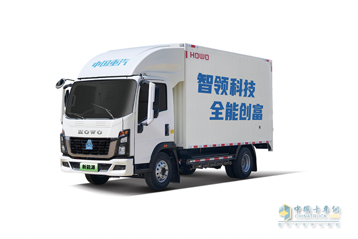 中国重汽HOWO统帅100度电轻卡