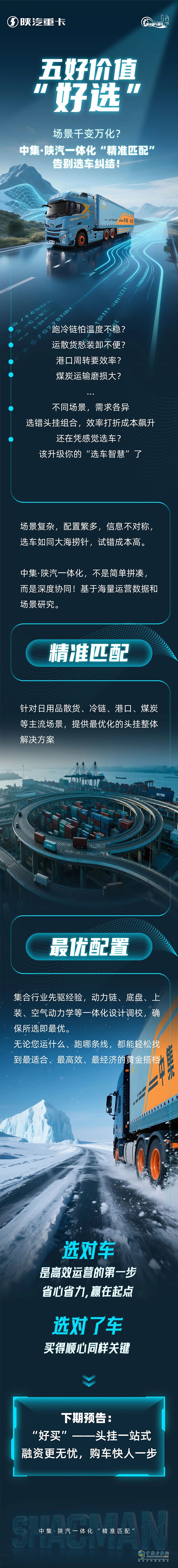 场景千变万化？中集·陕汽一体化“精准匹配”，告别选车纠结！
