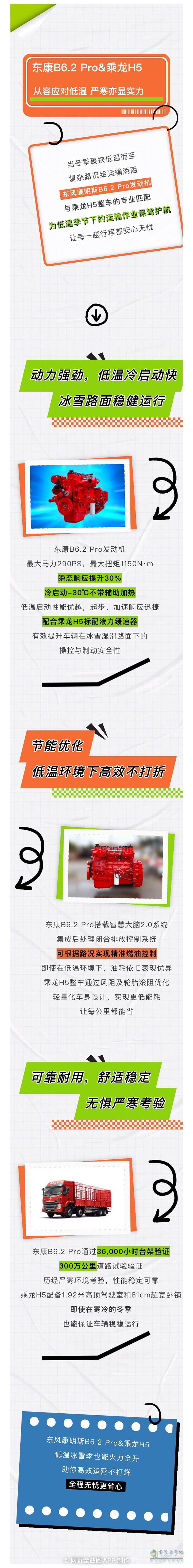 东风康明斯B6.2 Pro &乘龙H5，可靠动力保障高效运营