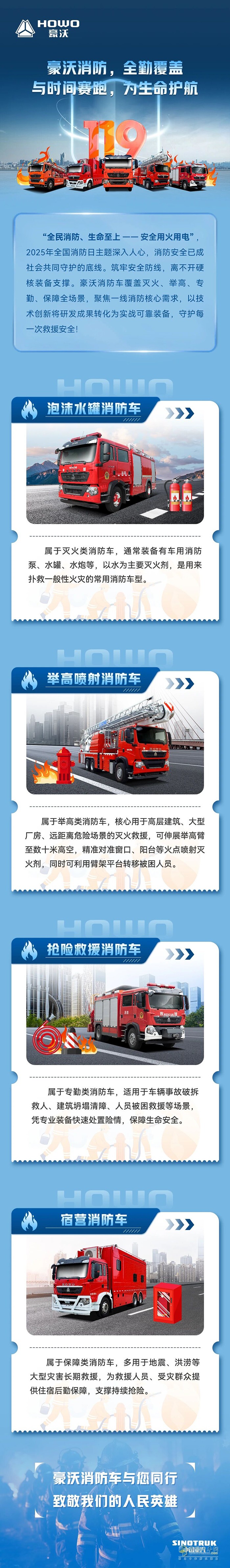豪沃消防，全勤覆盖 与时间赛跑，为生命护航