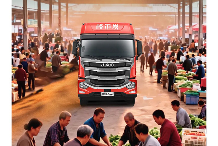 江淮格尔发A5W，绿通运输不服“蔬”！