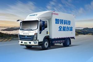 中国重汽HOWO新能源轻卡，能量满格为拼搏持续赋能！