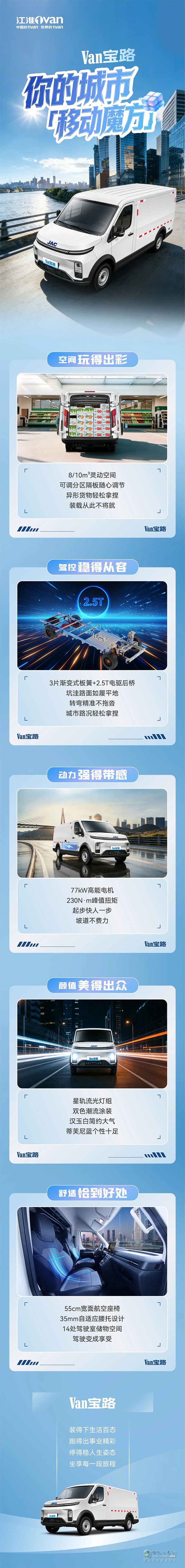 江淮Van宝路，你的城市移动魔方